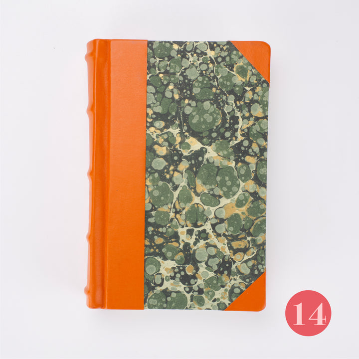 Small Bobbio Handmade Marbled Journal
