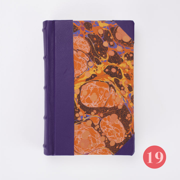 Small Bobbio Handmade Marbled Journal