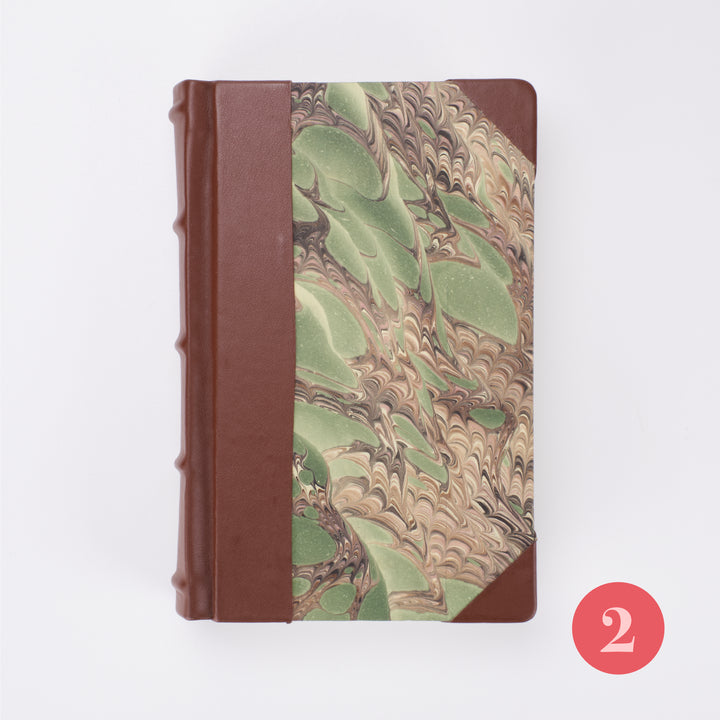 Small Bobbio Handmade Marbled Journal