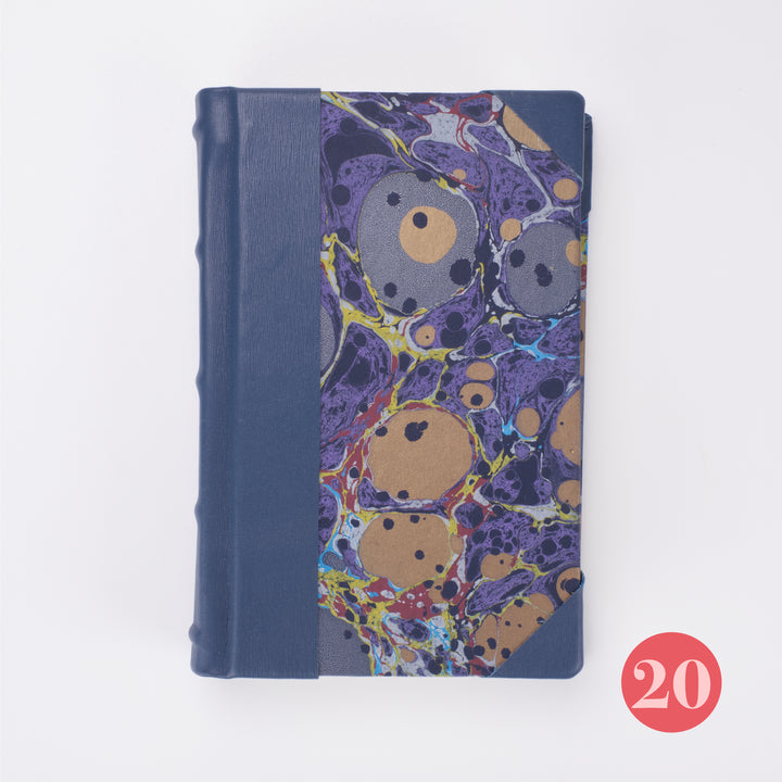 Small Bobbio Handmade Marbled Journal