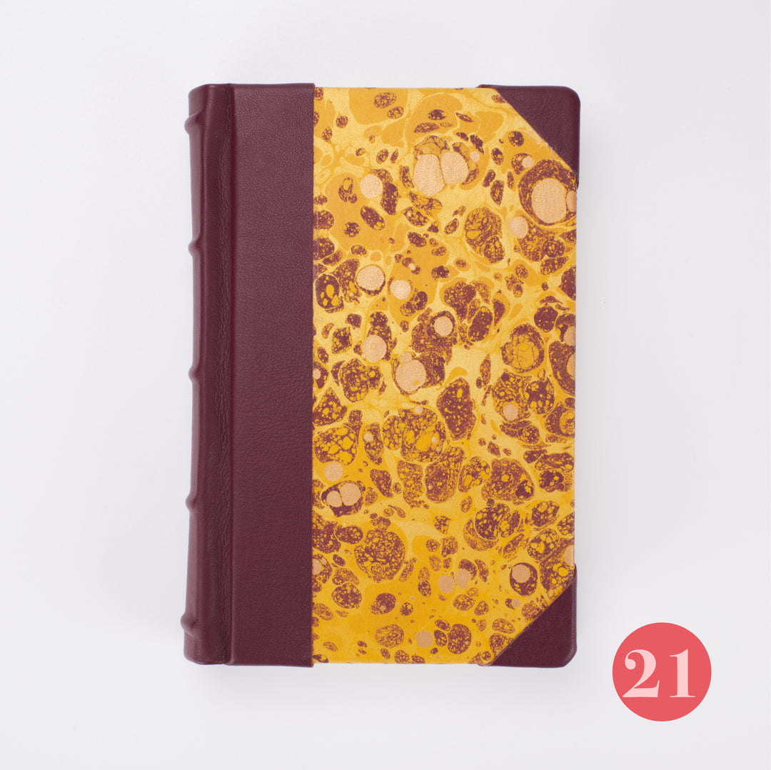 Small Bobbio Handmade Marbled Journal