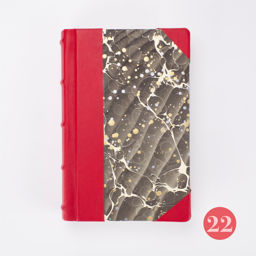 Small Bobbio Handmade Marbled Journal