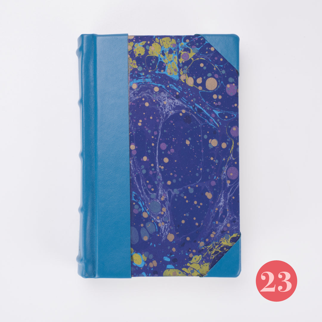 Small Bobbio Handmade Marbled Journal