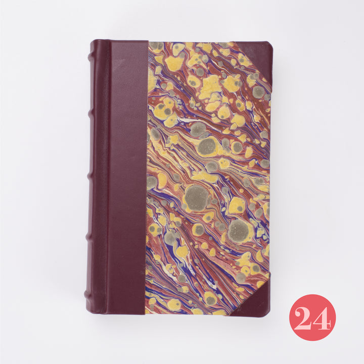 Small Bobbio Handmade Marbled Journal