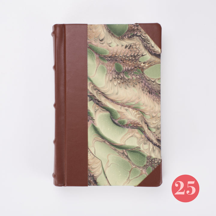 Small Bobbio Handmade Marbled Journal