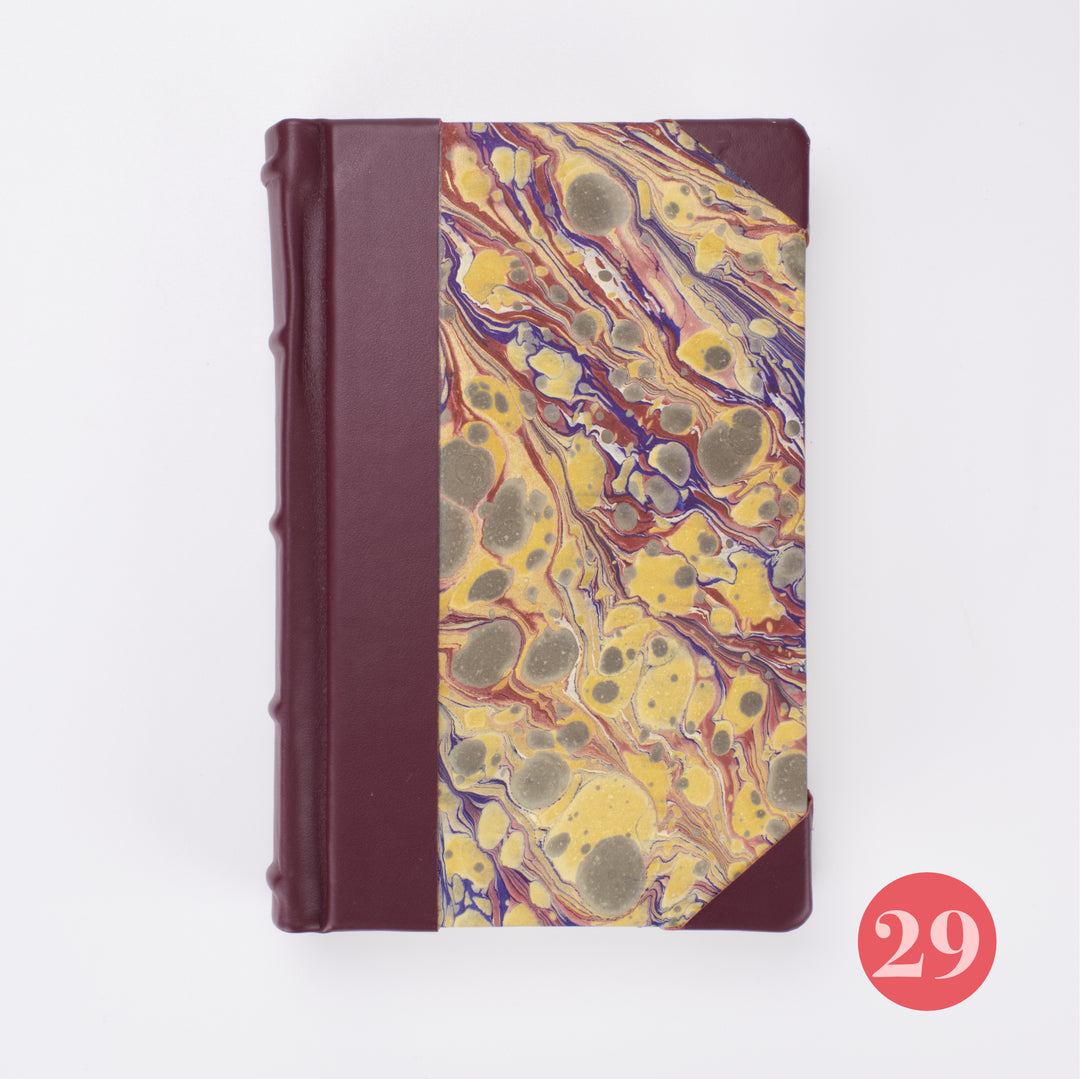 Small Bobbio Handmade Marbled Journal