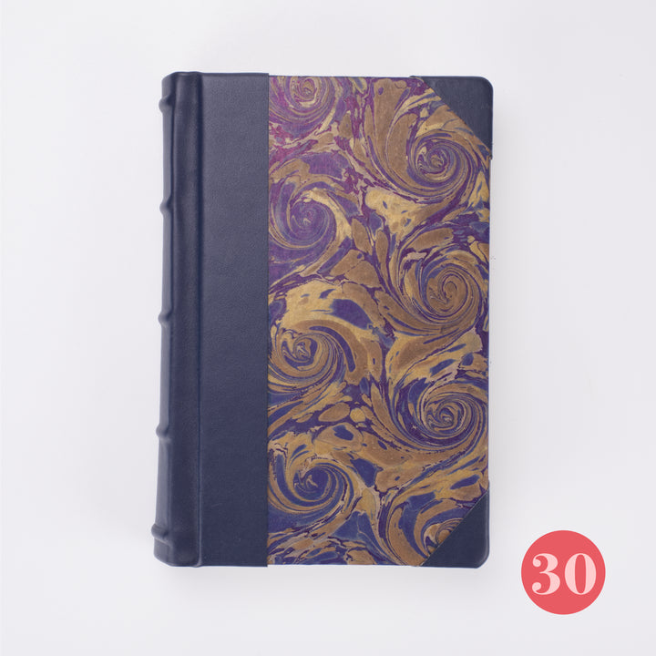 Small Bobbio Handmade Marbled Journal