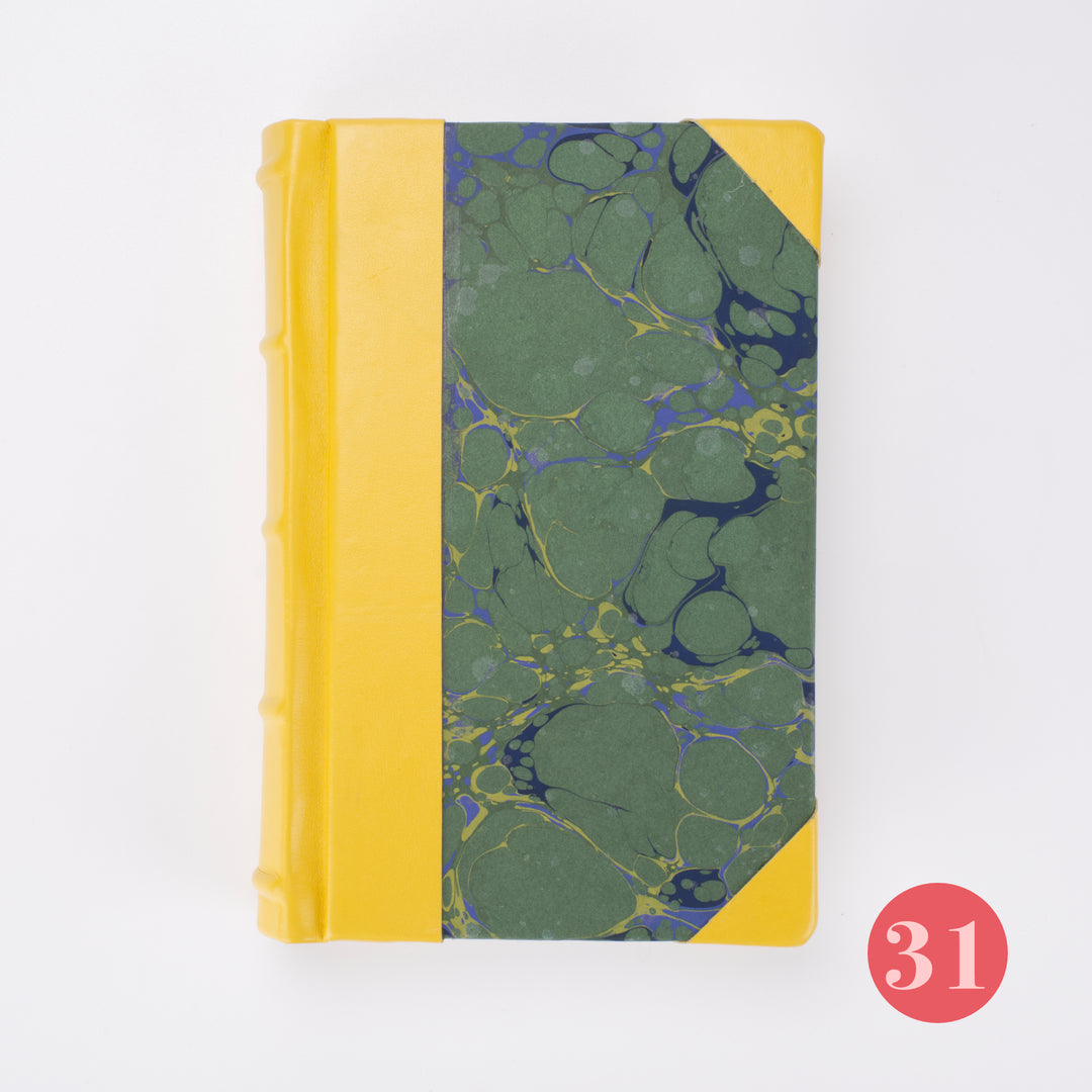 Small Bobbio Handmade Marbled Journal