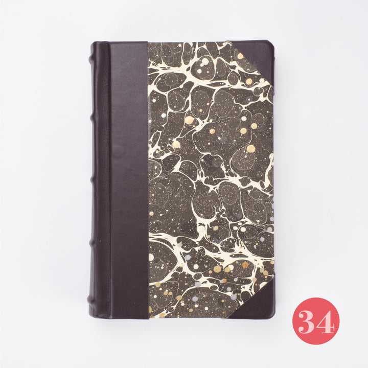 Small Bobbio Handmade Marbled Journal