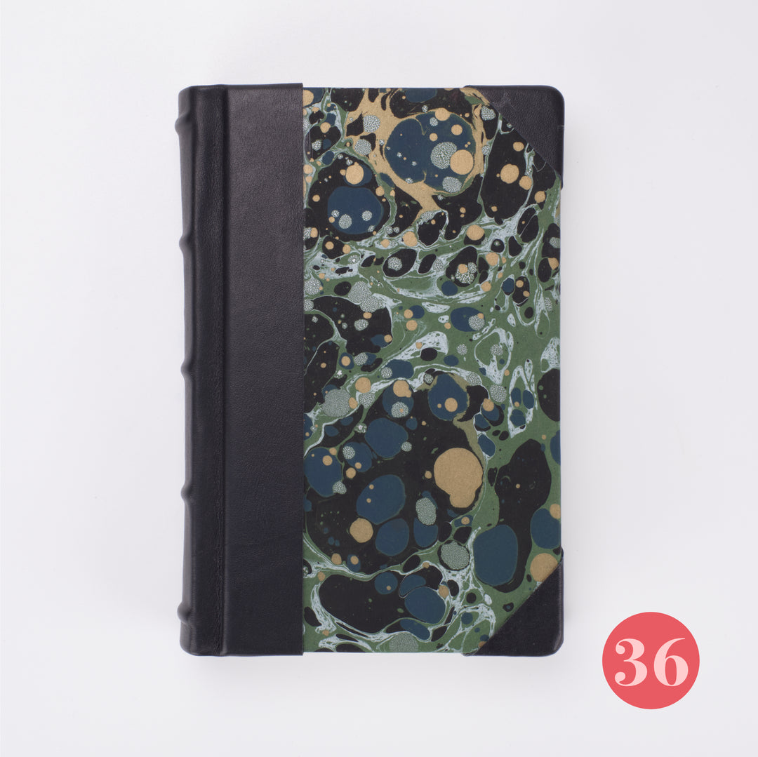 Small Bobbio Handmade Marbled Journal