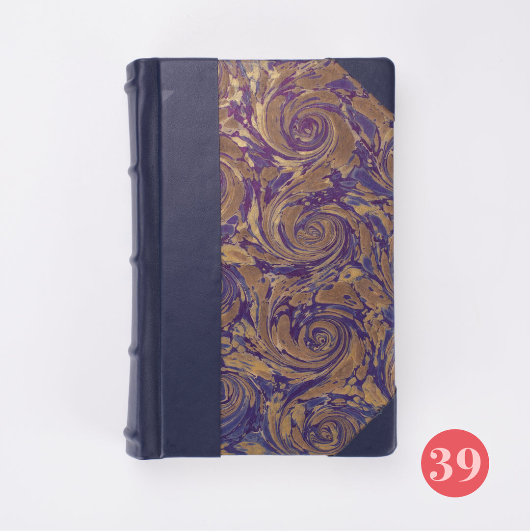 Small Bobbio Handmade Marbled Journal