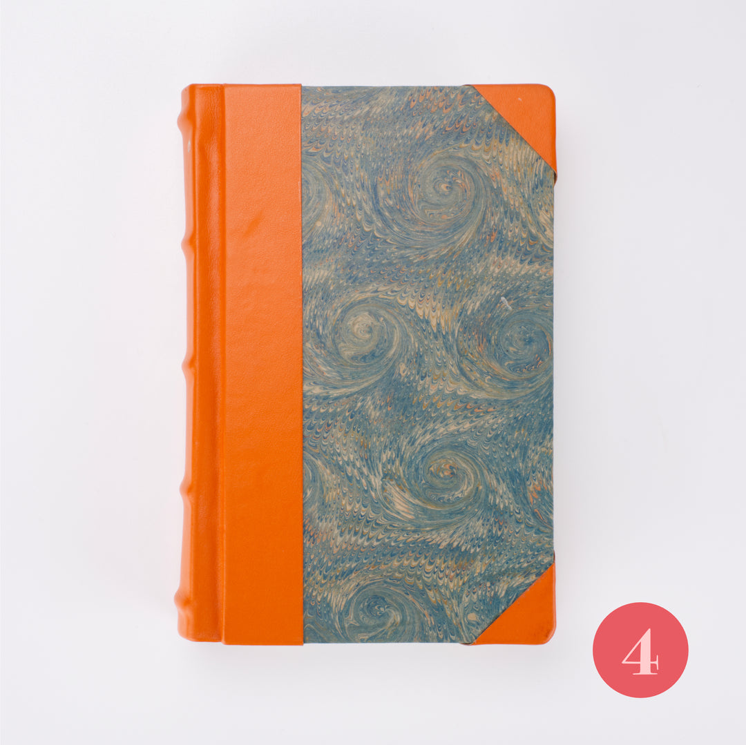 Small Bobbio Handmade Marbled Journal