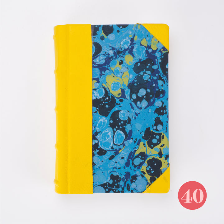 Small Bobbio Handmade Marbled Journal