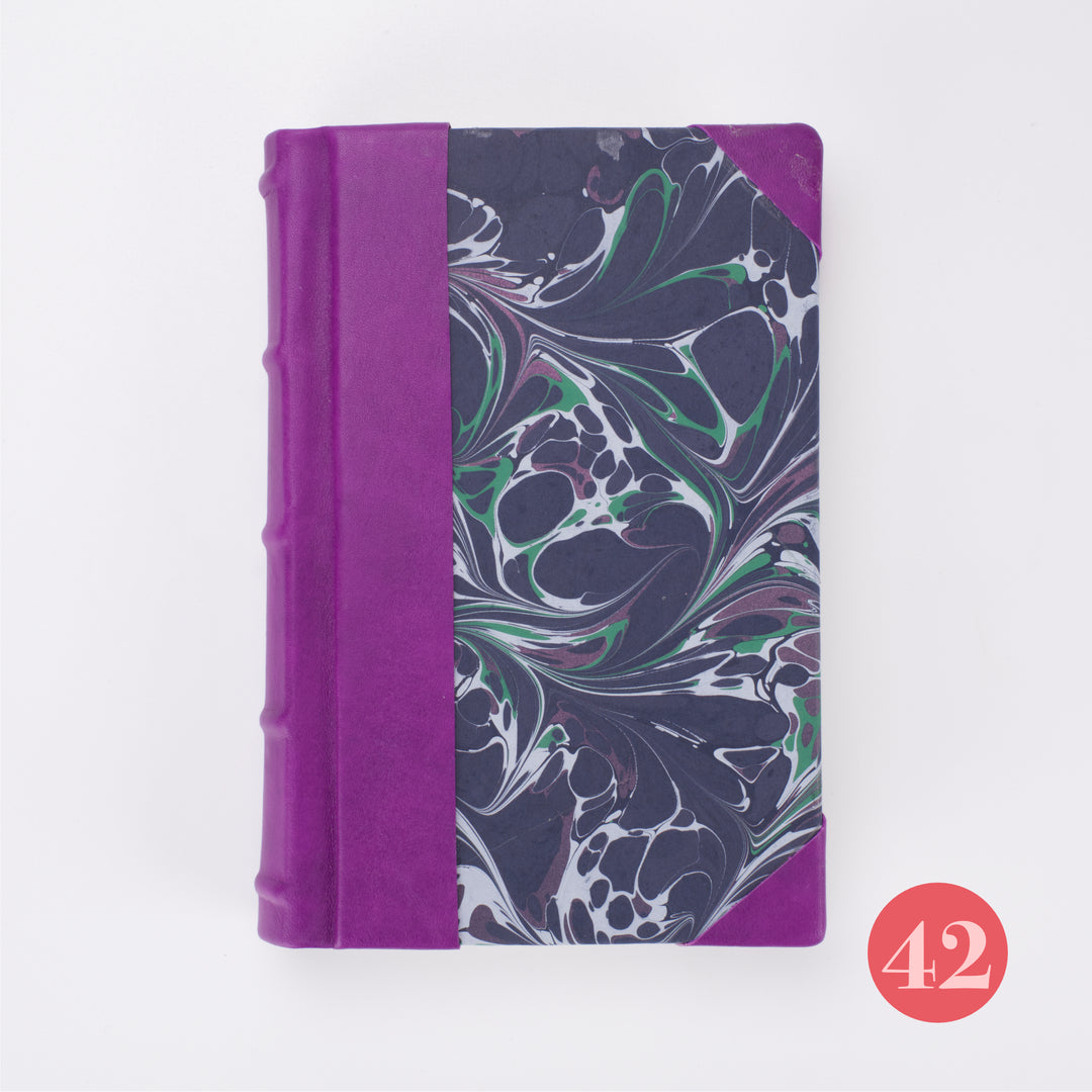 Small Bobbio Handmade Marbled Journal