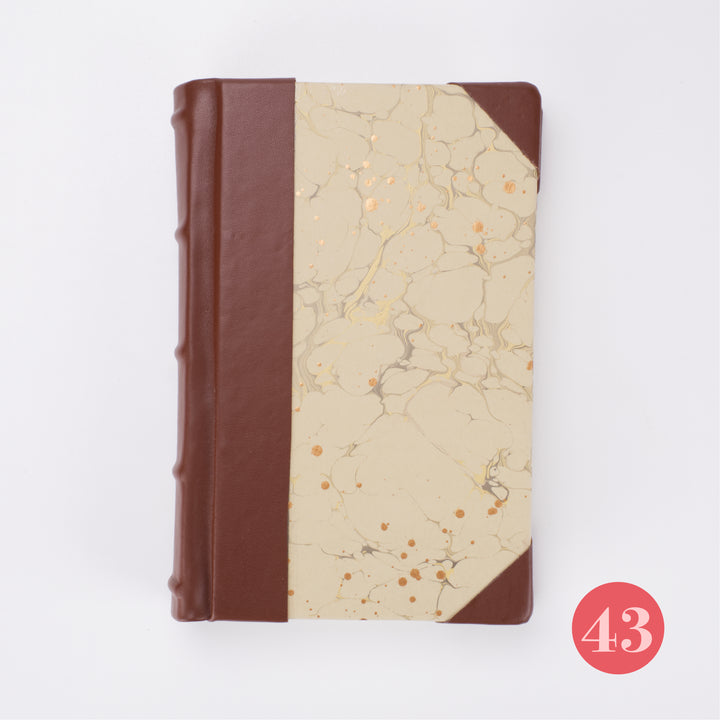 Small Bobbio Handmade Marbled Journal