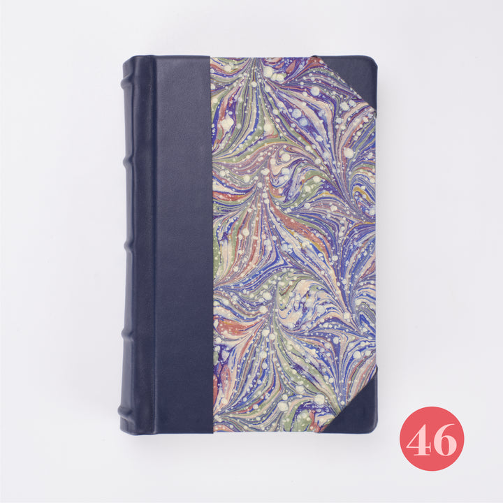 Small Bobbio Handmade Marbled Journal