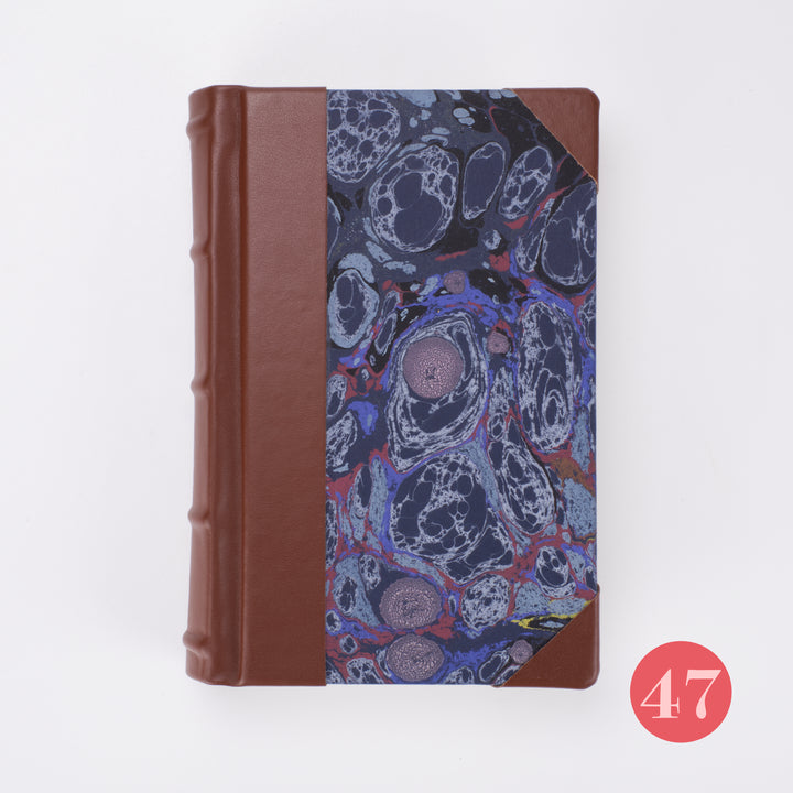 Small Bobbio Handmade Marbled Journal