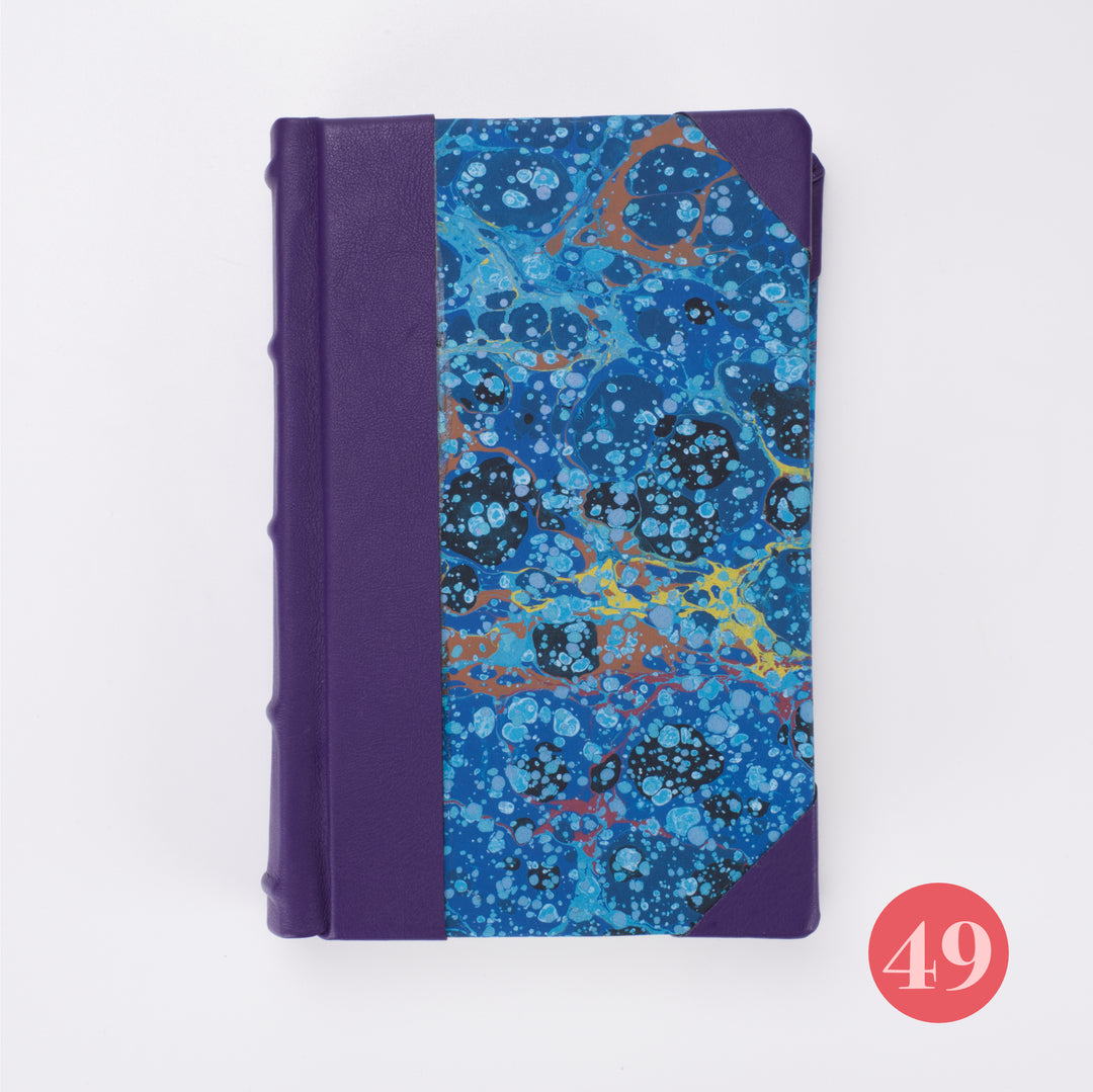 Small Bobbio Handmade Marbled Journal