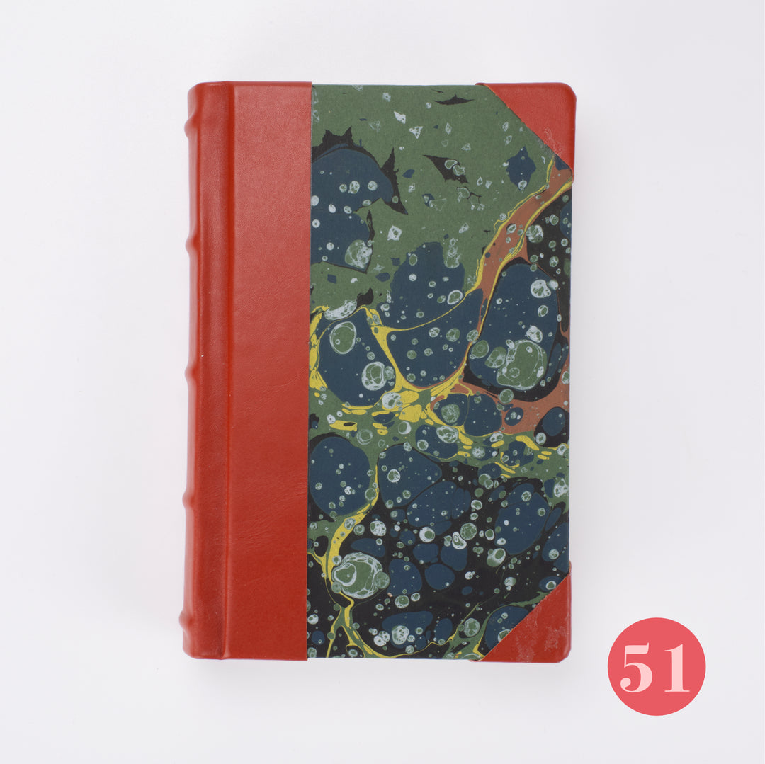 Small Bobbio Handmade Marbled Journal
