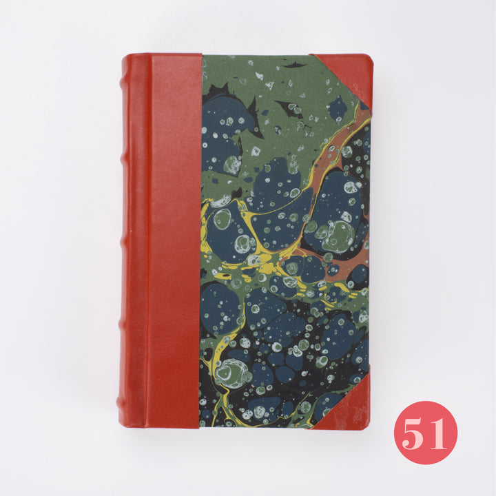 Small Bobbio Handmade Marbled Journal
