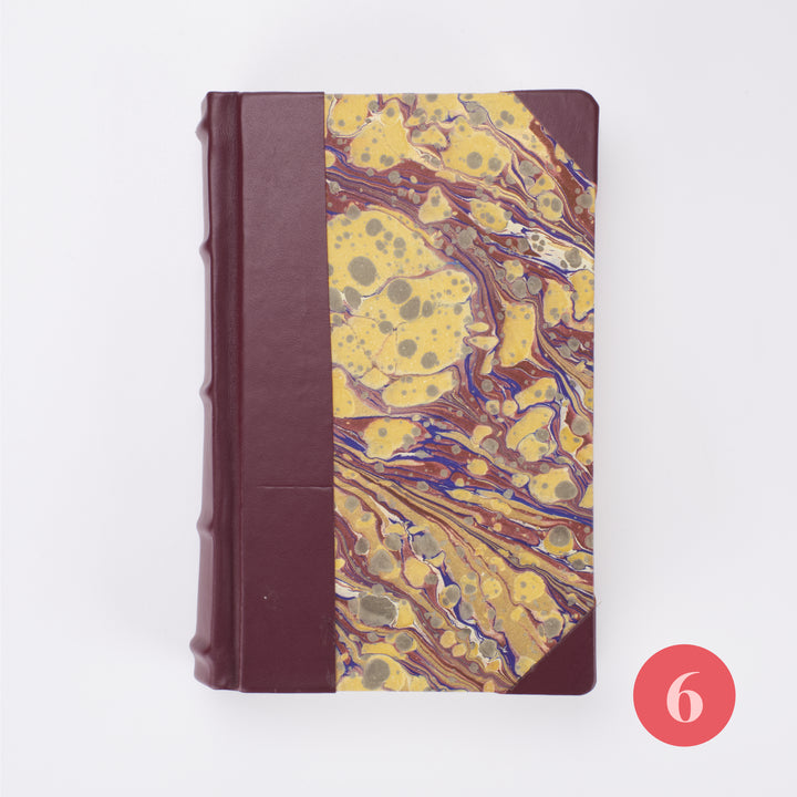 Small Bobbio Handmade Marbled Journal