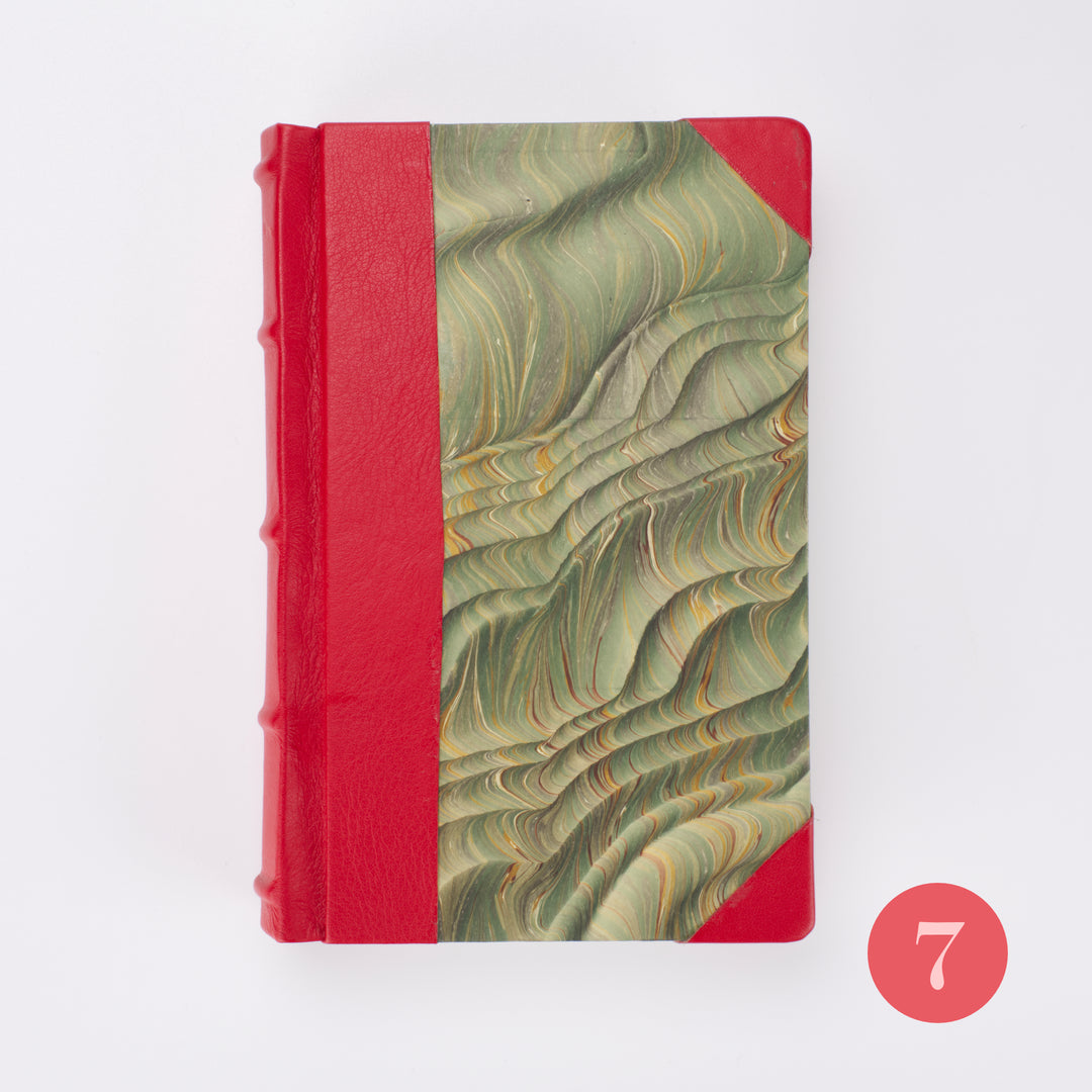 Small Bobbio Handmade Marbled Journal