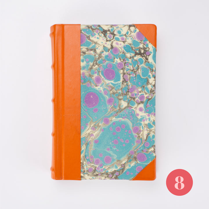 Small Bobbio Handmade Marbled Journal