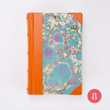 Small Bobbio Handmade Marbled Journal