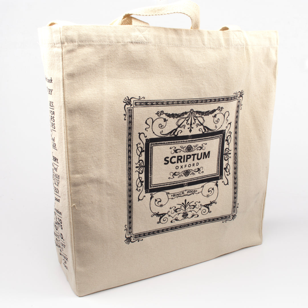 Scriptum Canvas Tote Bag
