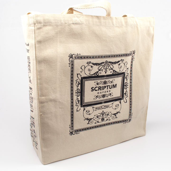 Scriptum Canvas Tote Bag