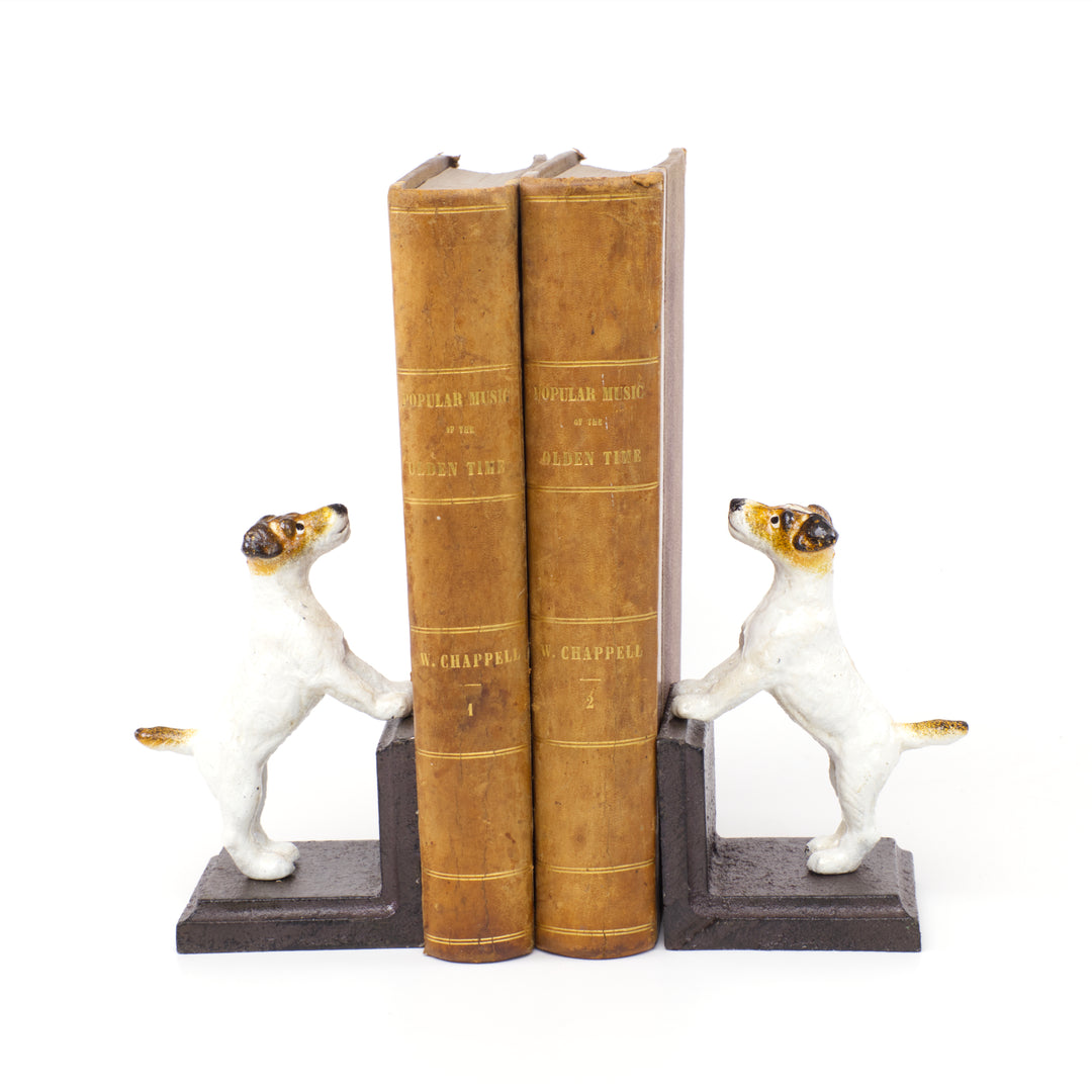 Cast Iron Terrier Bookends