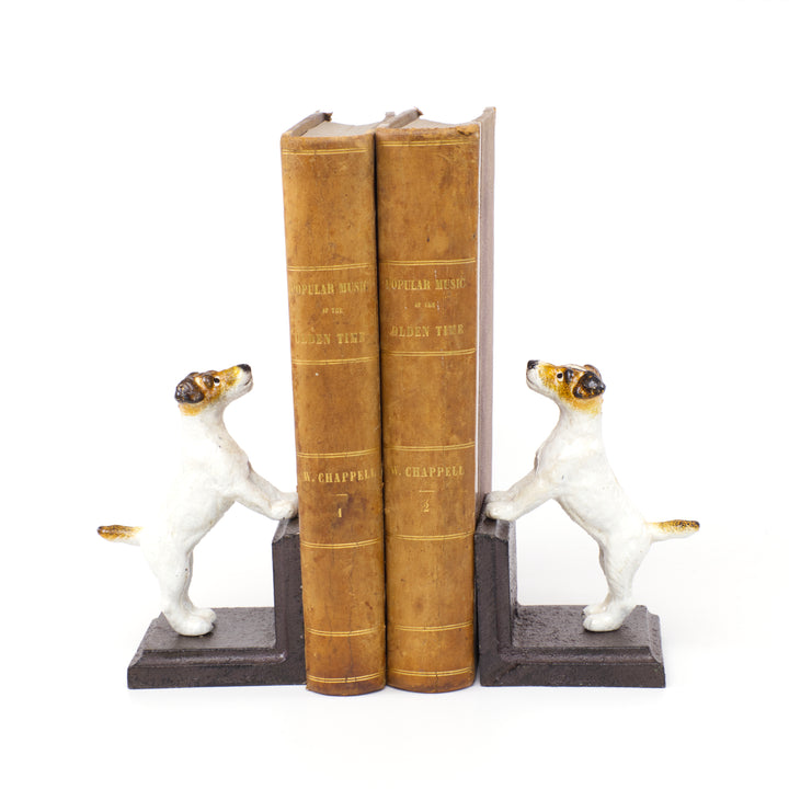 Cast Iron Terrier Bookends