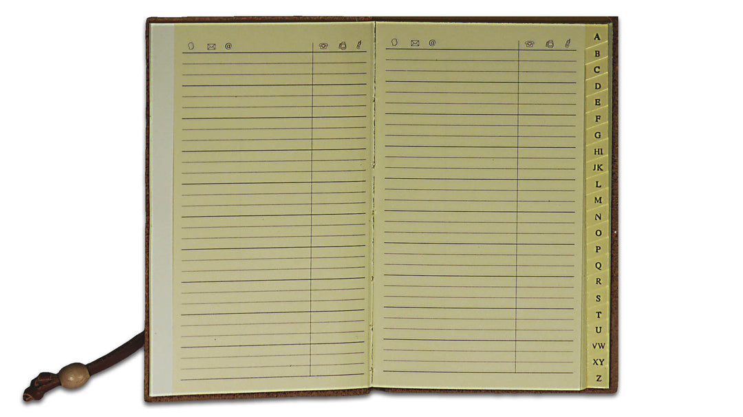 Pocket Address Book - inside