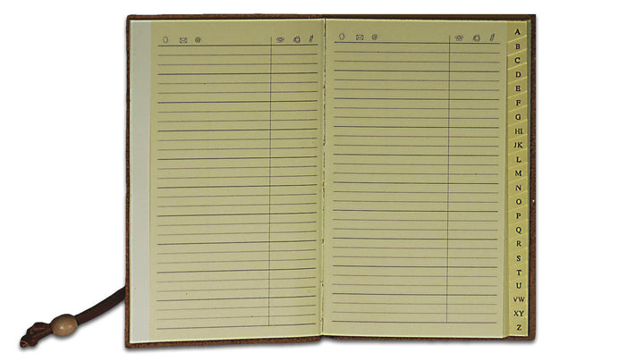 Pocket Address Book - inside