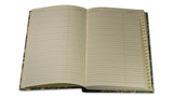 Marbled Address Book - open