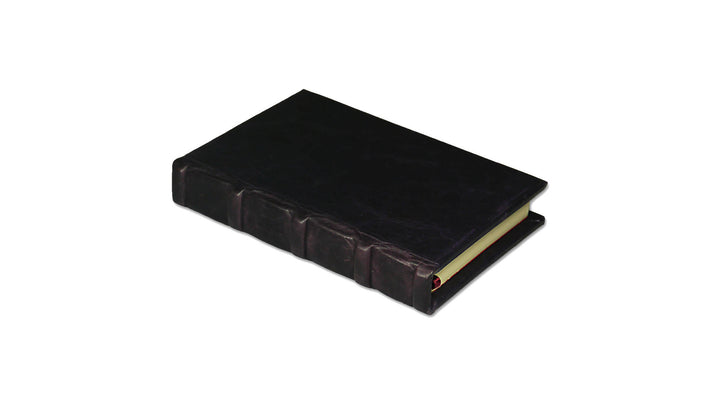 Bomo Art Leather-bound Journal - Small chunky, purple