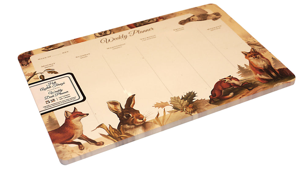 Bomo Art Weekly Planner - Wildlife