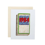 Classic Paperbacks Notecard Set - Sample card & envelope