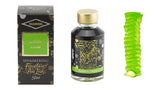 Diamine Shimmer Ink for Fountain Pens - Golden Oasis (Lime Green and Gold)