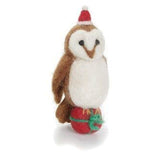 Felt Christmas Decoration - Barn Owl