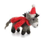 Felt Christmas Decoration - Donkey