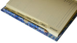 Hand-Marbled Recipe Book - pencil