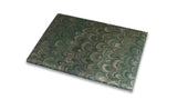 Marbled Music Manuscript Journal - Green
