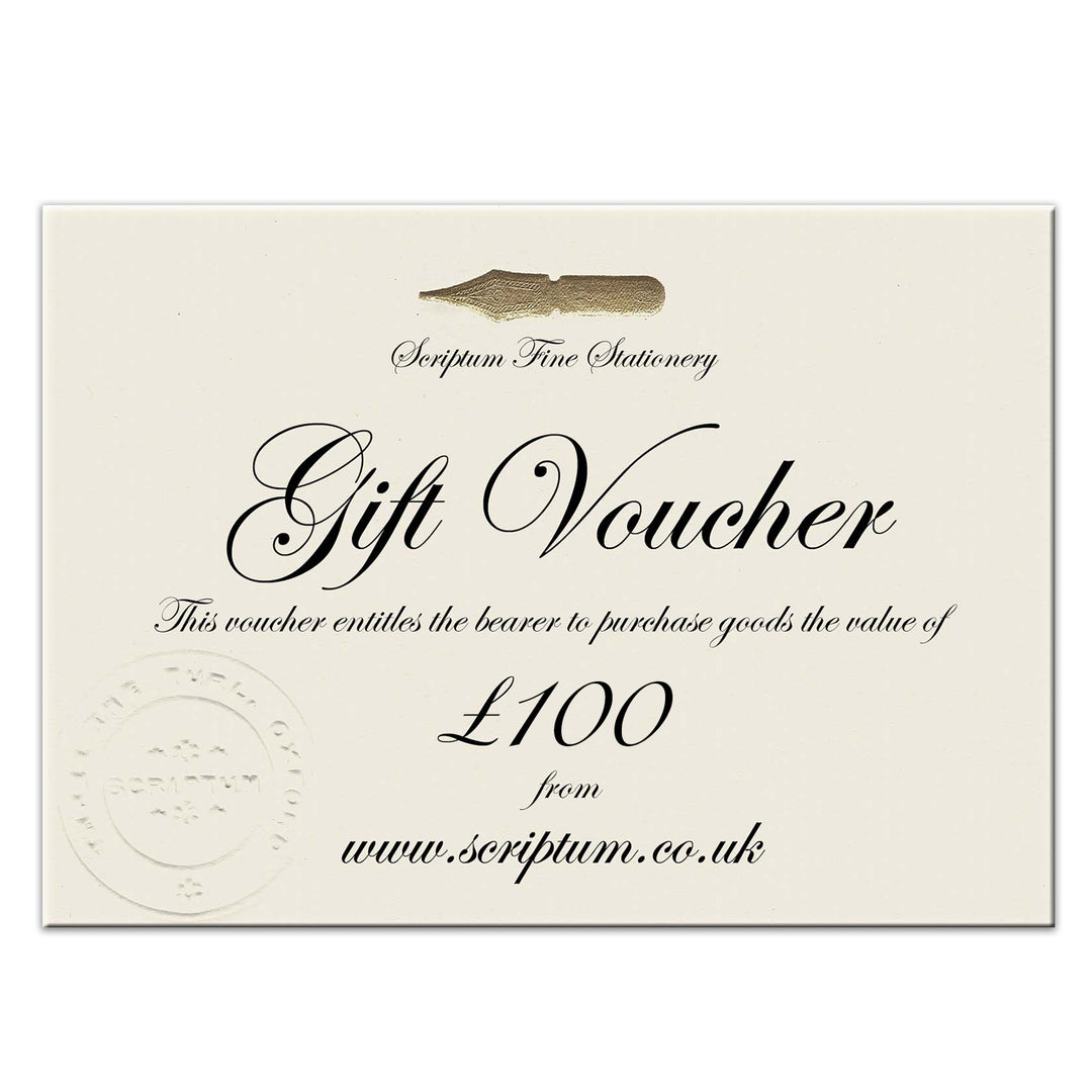 Scriptum Gift Voucher £100