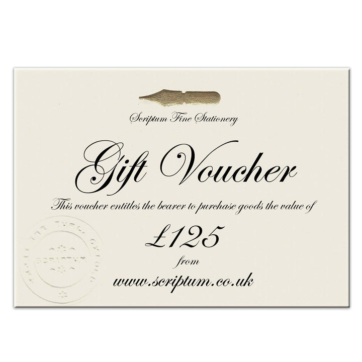 Scriptum Gift Voucher £125