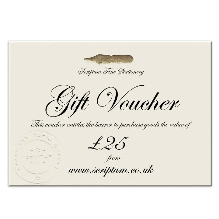Scriptum Gift Voucher £25