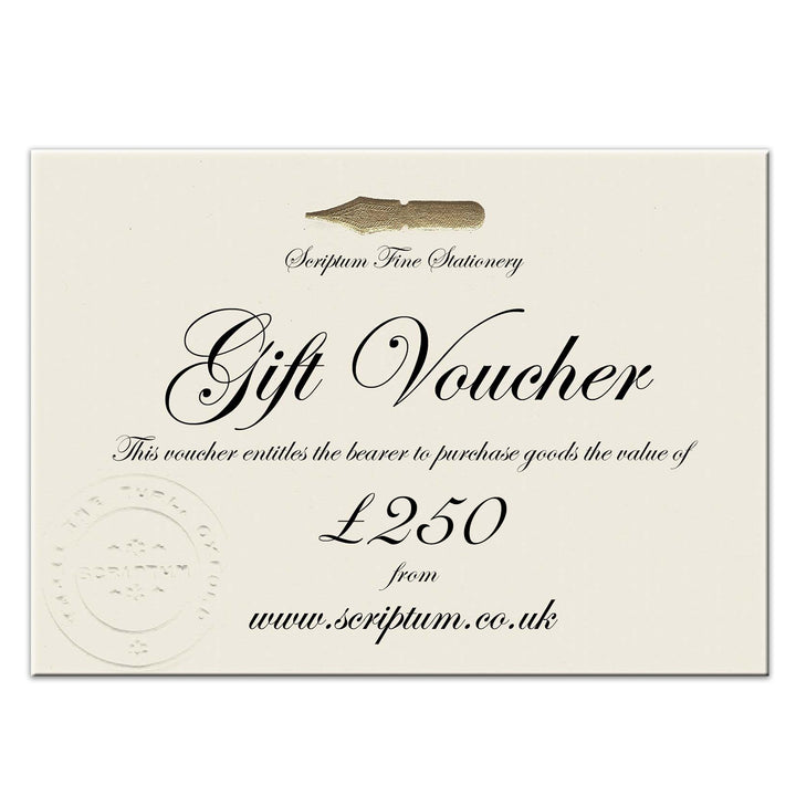 Scriptum Gift Voucher £250