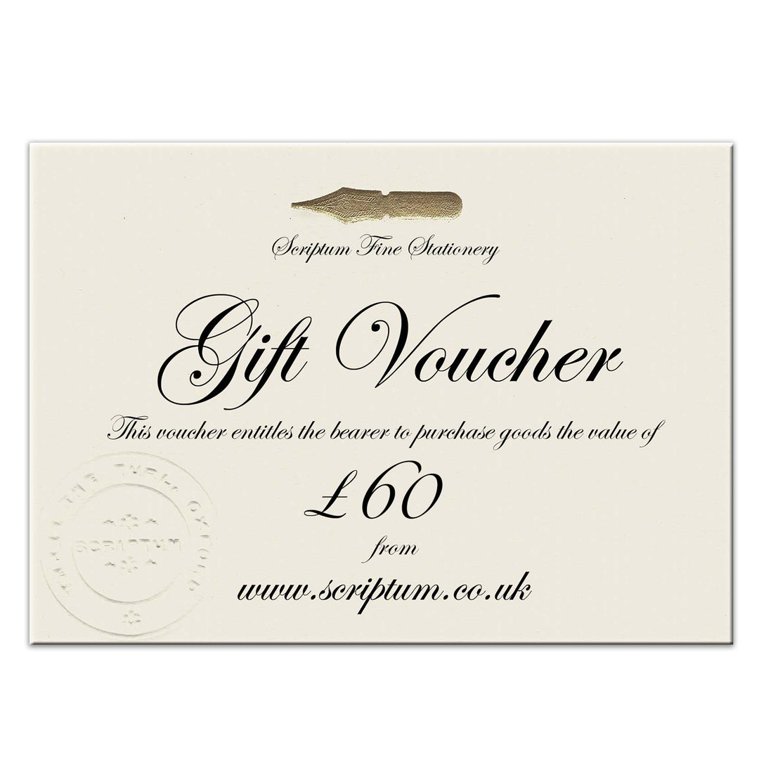 Scriptum Gift Voucher £60