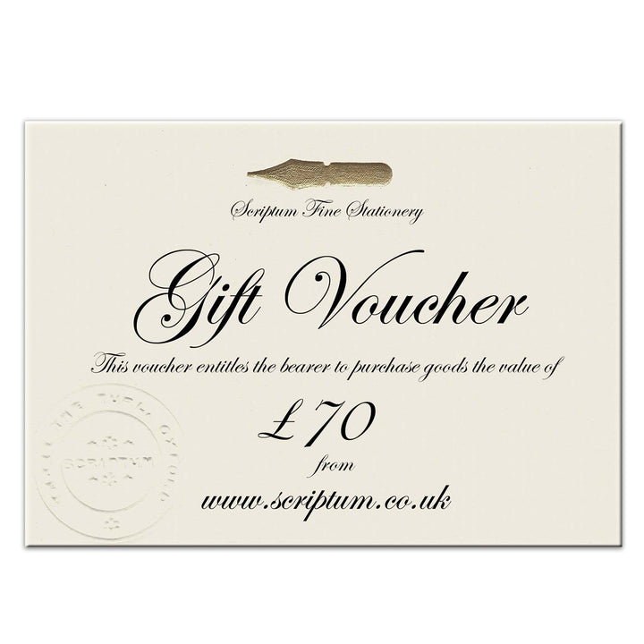 Scriptum Gift Voucher £70