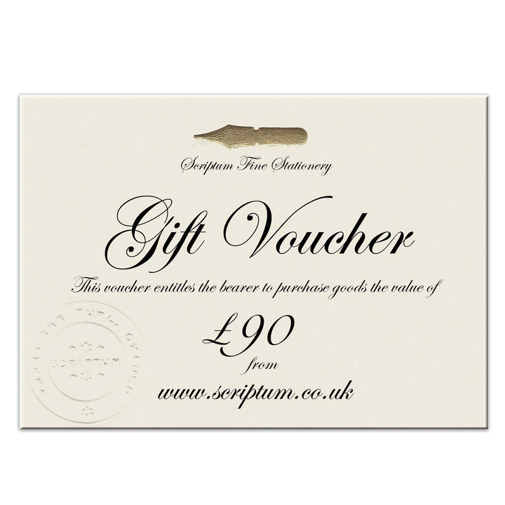 Scriptum Gift Voucher £90